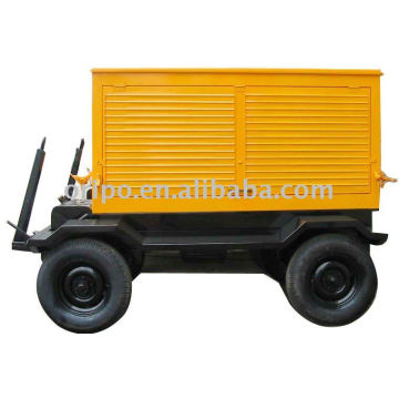 4 cyclinder yangdong engine movable trailer generator